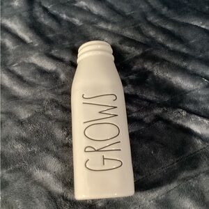 Rae Dunn Cream Ceramic Bottle Decor